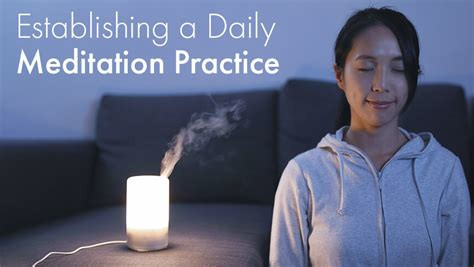 Creating a Meditation Practice